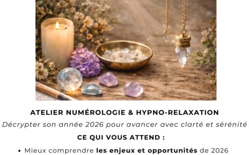 🧘‍♀️ Atelier Numérologie & Hypno-Relaxation