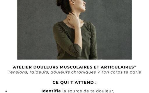 🌿 Atelier Bien-Être : Soulager naturellement les douleurs musculaires et articulaires